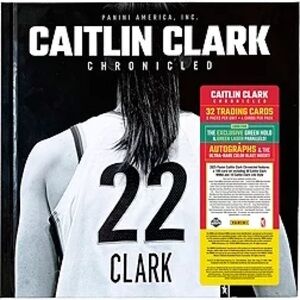 Panini Caitlin Clark Trading Cards - Black and White
